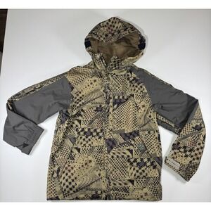 Volcom Stone Nimbus 10,000MM Hooded Snowboard Skiing Jacket Full Zip Men's Small